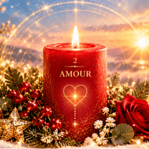 Bougie 2 - Amour - Bougies de l'Avent 2026