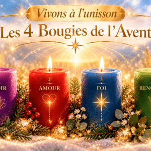 4 Temps - Bougies de l'Avent 2026